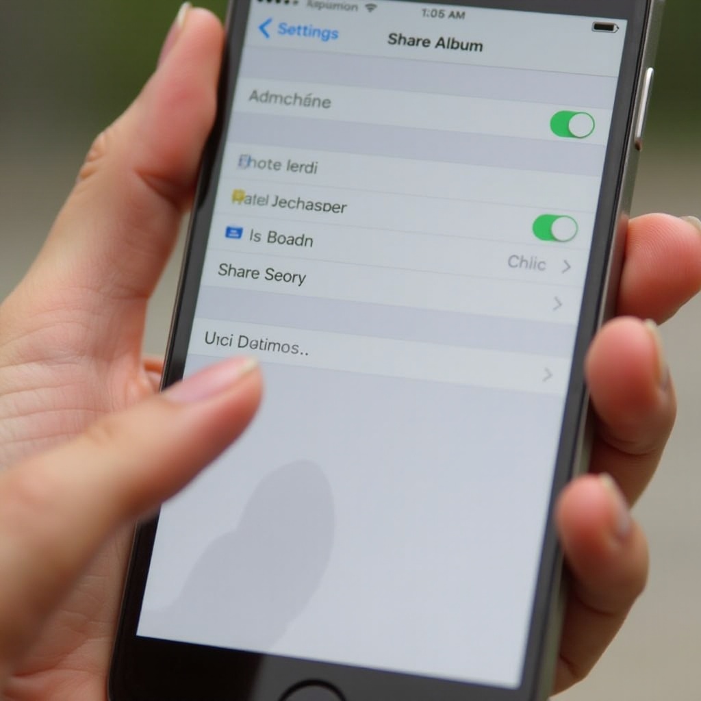 iPhoneで既存のアルバムを共有する方法