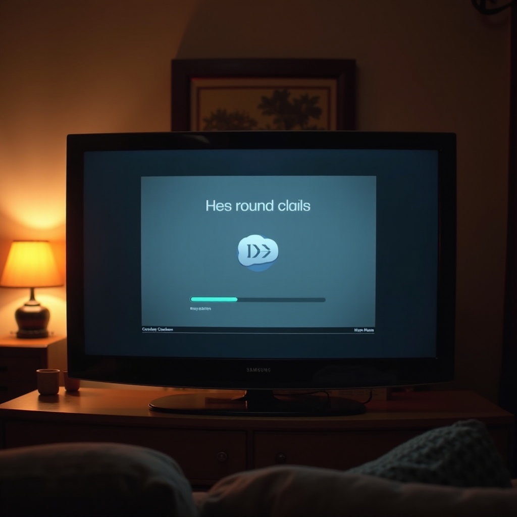 오래된 삼성 TV 데모 모드 끄기