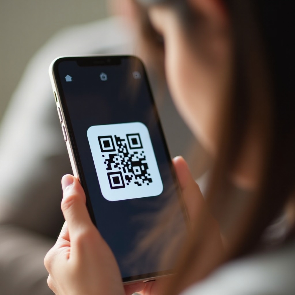 Pemindai QR tidak dapat dihapus dari ponsel saya