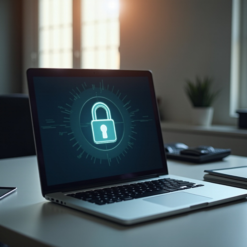 ノートパソコンのロック方法