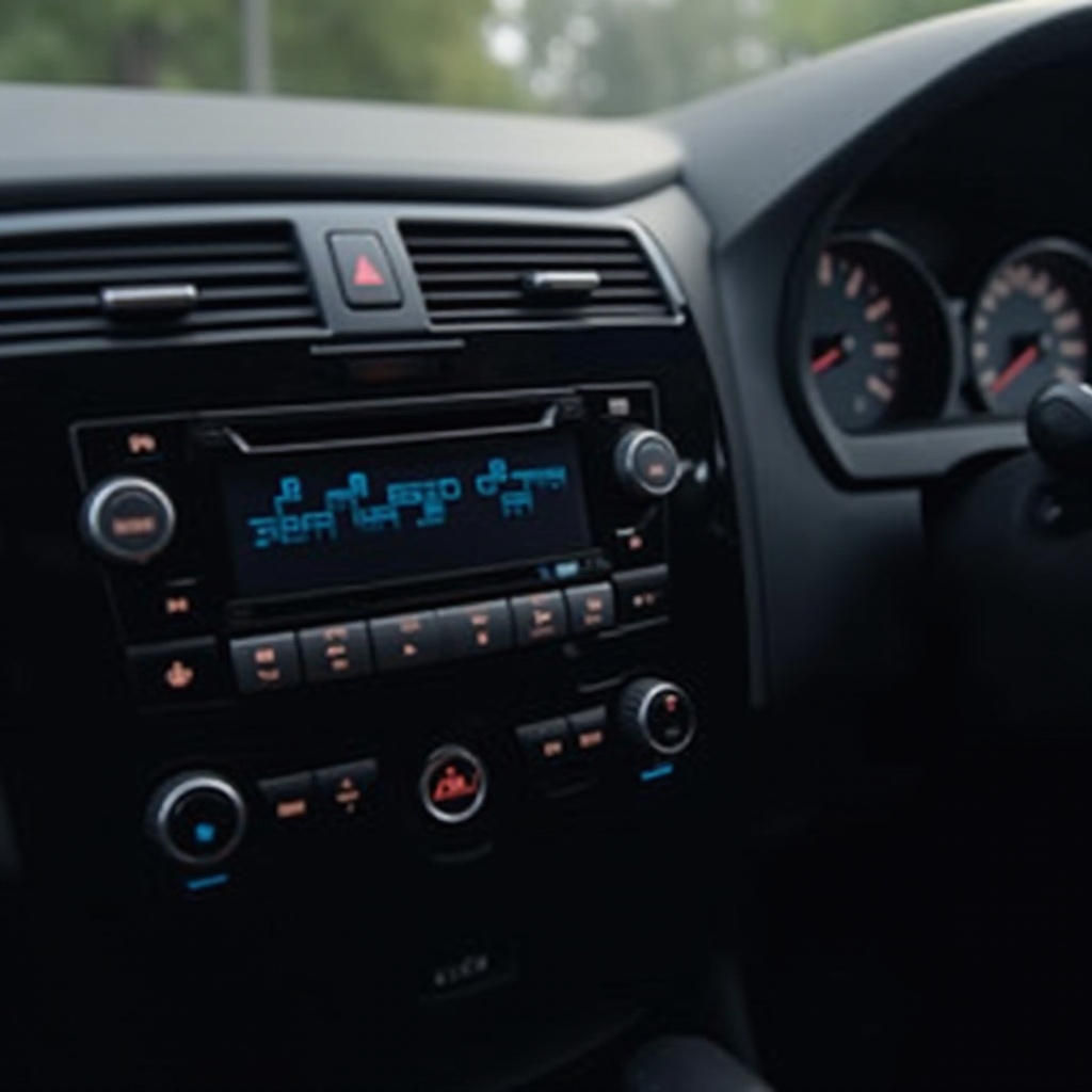 カーステレオをリセットする方法