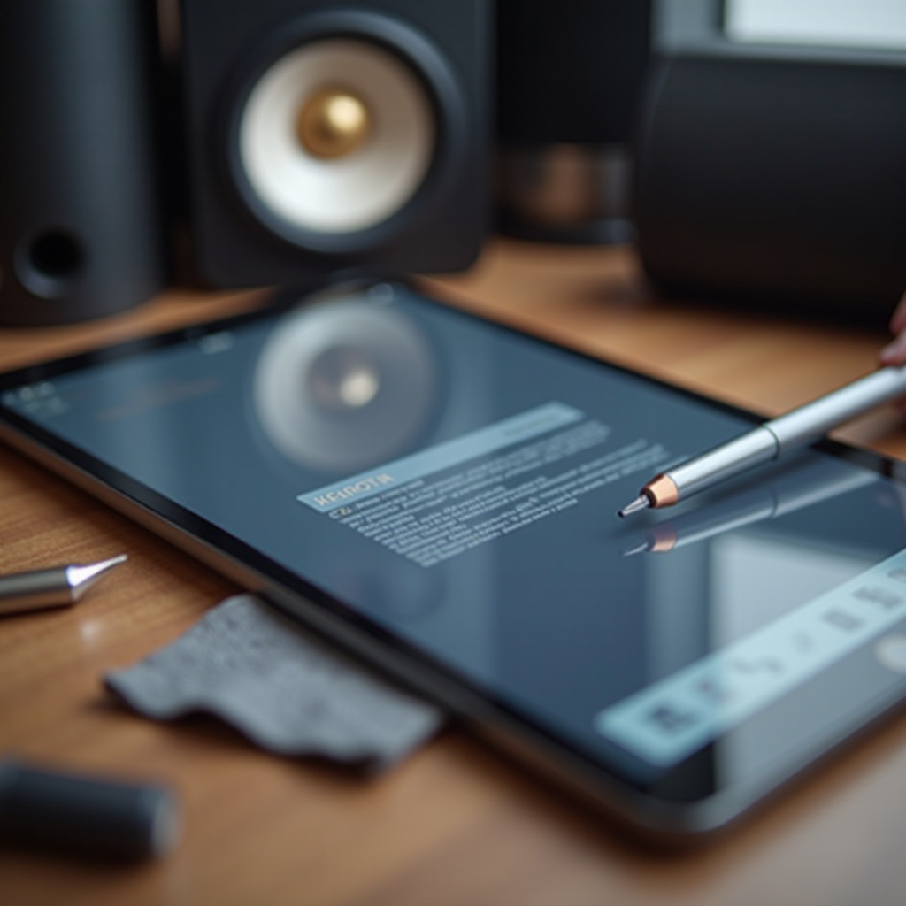 iPadのスピーカーが動作しません