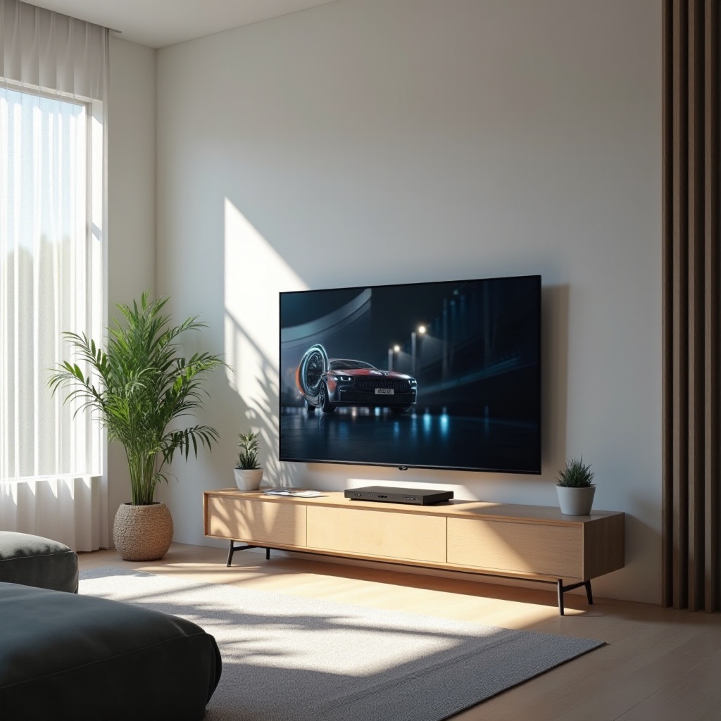 suara TV terputus-putus