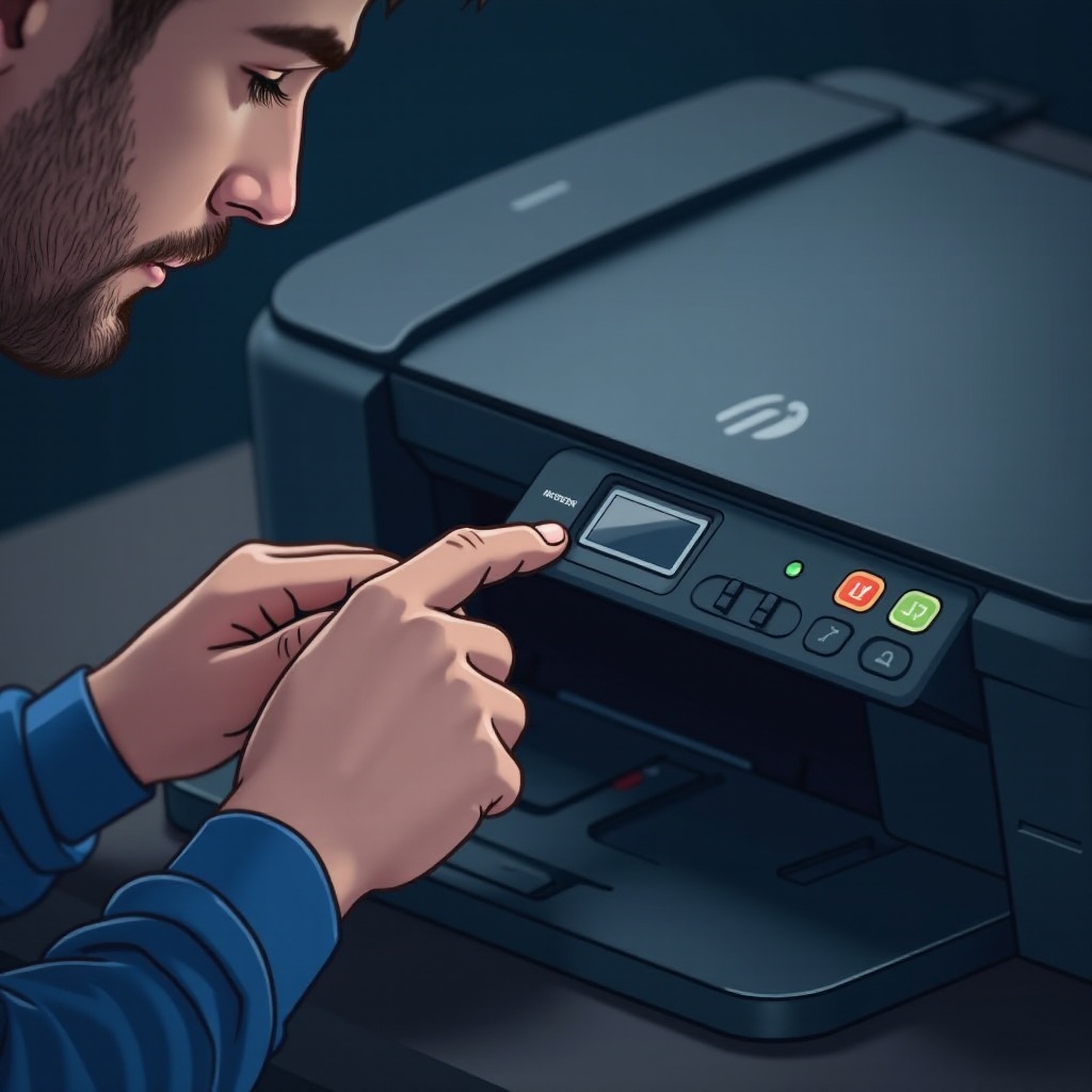 HPプリンターが電源を入れられない