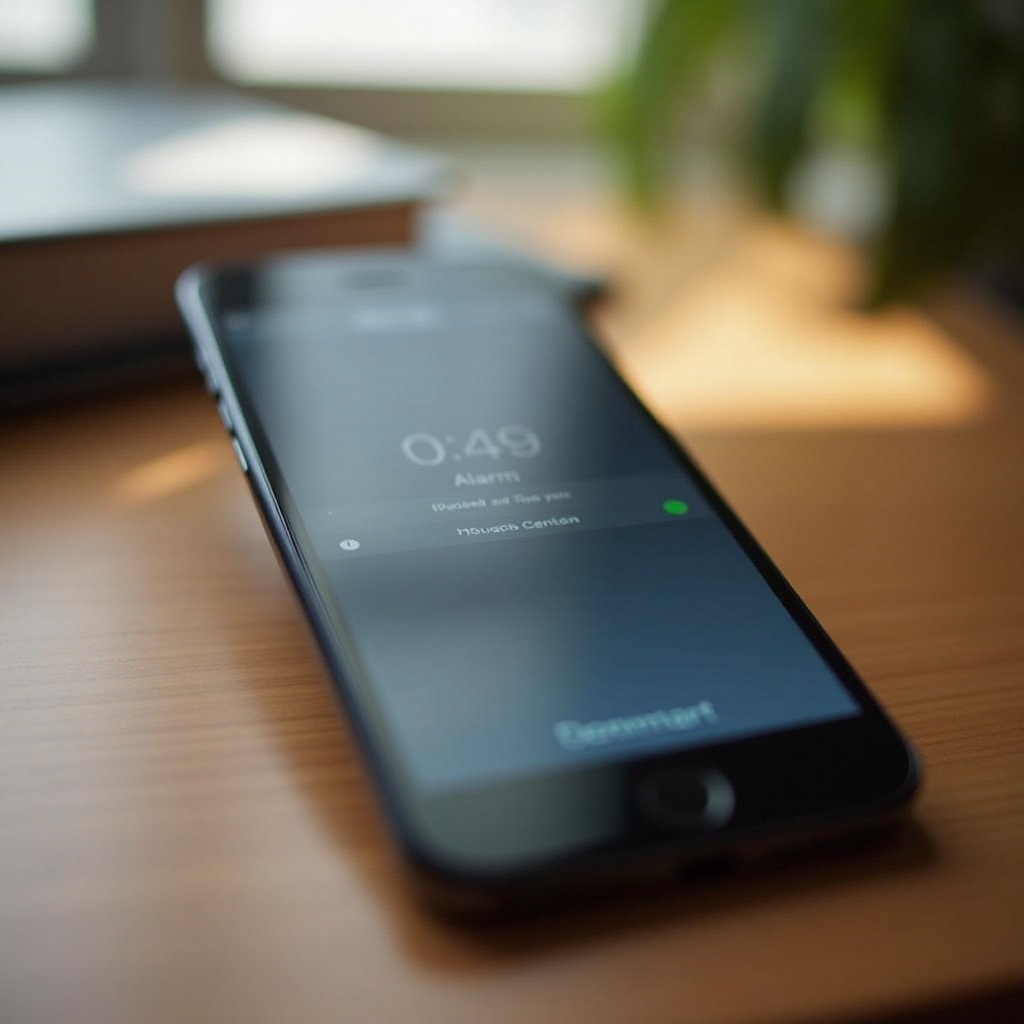 알람이 소리를 내지 않음 아이폰