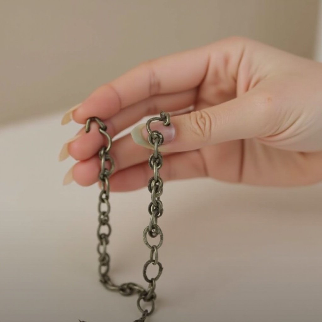 くすんだネックレスを掃除する方法