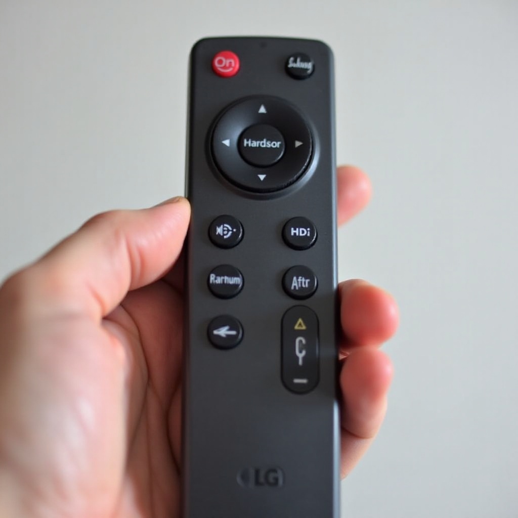 LGテレビのリモートボタンの説明