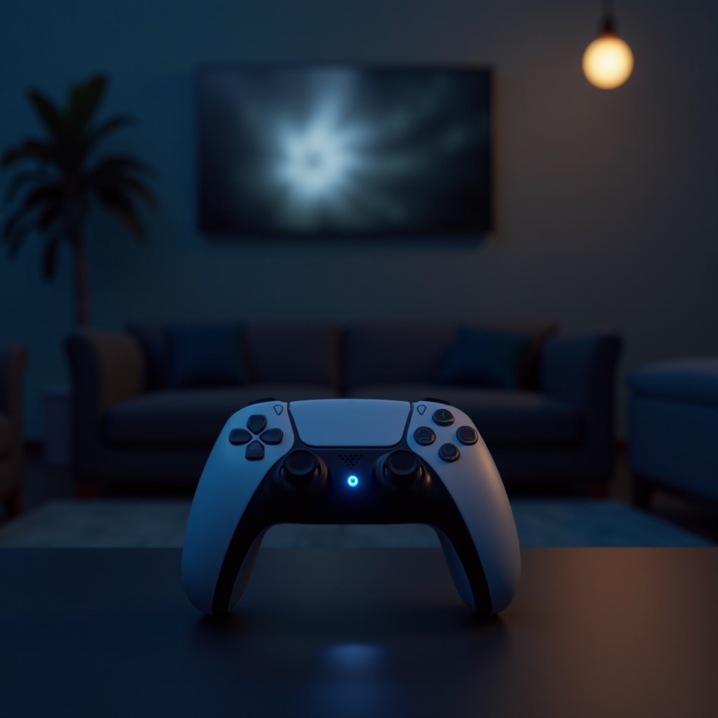 ps5 컨트롤러가 파란색으로 깜박이고 연결되지 않음