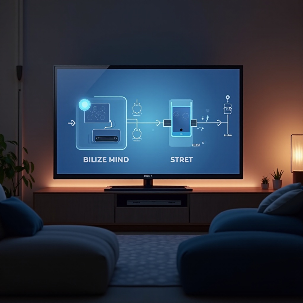 소니 TV가 HDMI 입력을 인식하지 않습니다