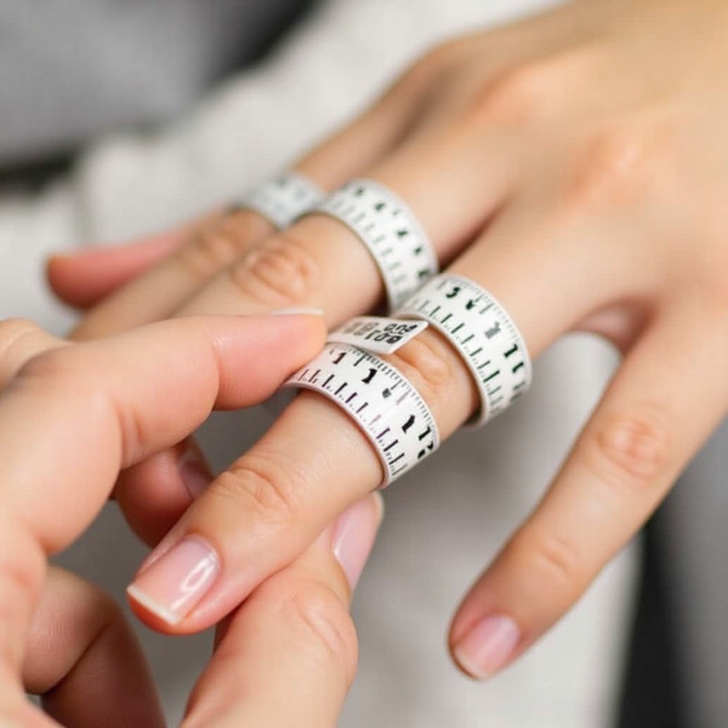 cara mengukur ukuran cincin dalam sentimeter