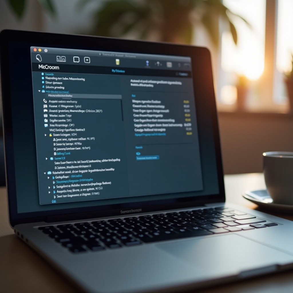cara memperbaiki mikrofon internal di MacBook Pro saya
