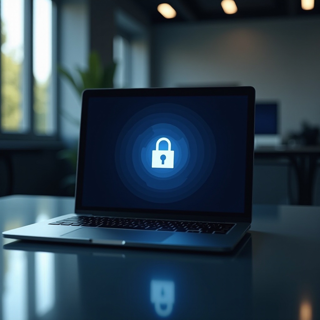 cara mengunci laptop