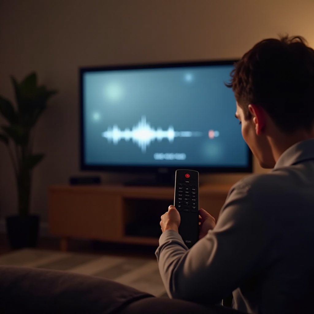 テレビの音が断続的になる