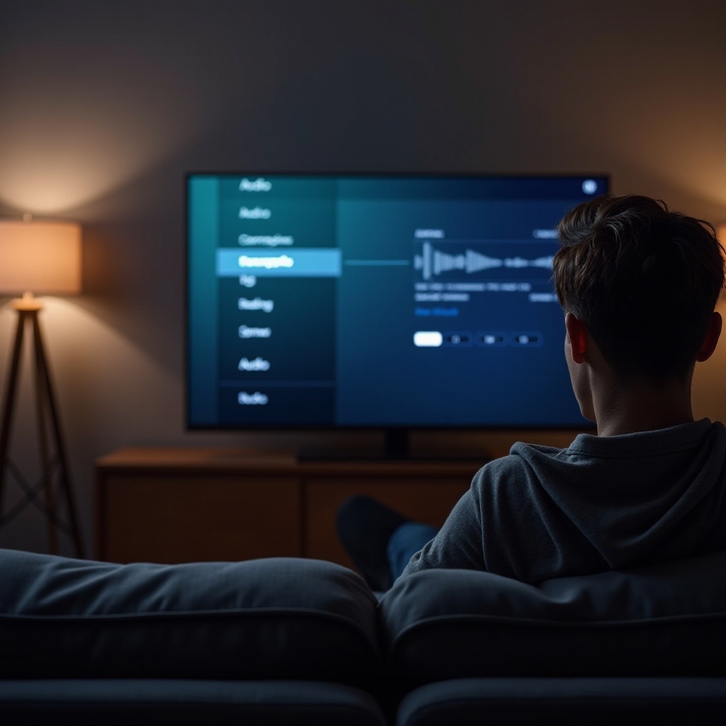 テレビの音が断続的になる