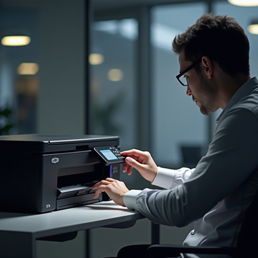 HPプリンターが電源を入れられない