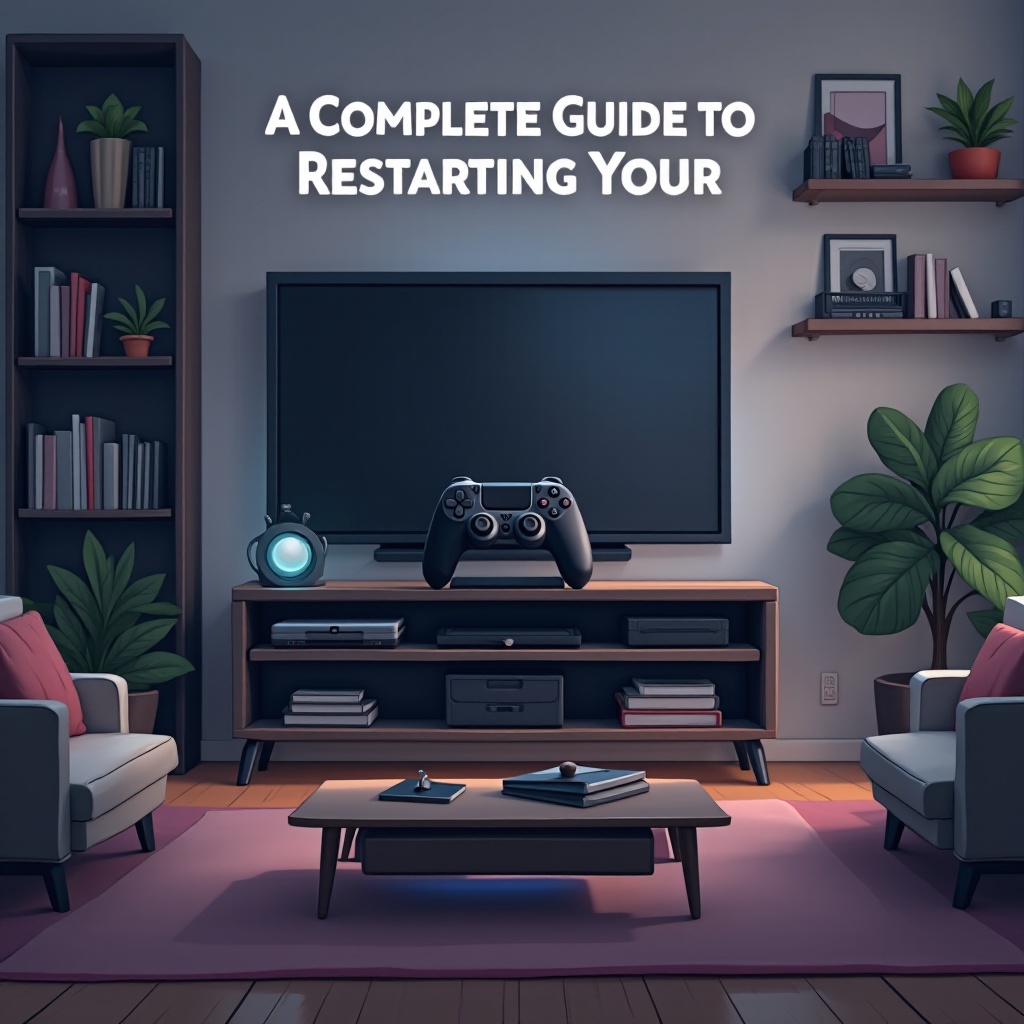 ps4'ü tamamen nasıl yeniden başlatılır