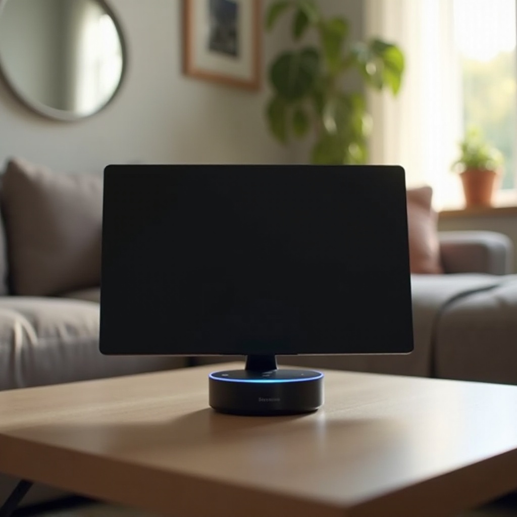 알렉사 디스플레이가 작동하지 않습니다